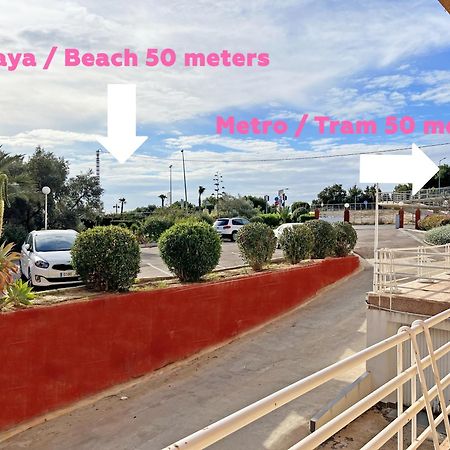 A 100 Metros De La Playa. Parking Gratuito Privado Leilighet Alicante Eksteriør bilde